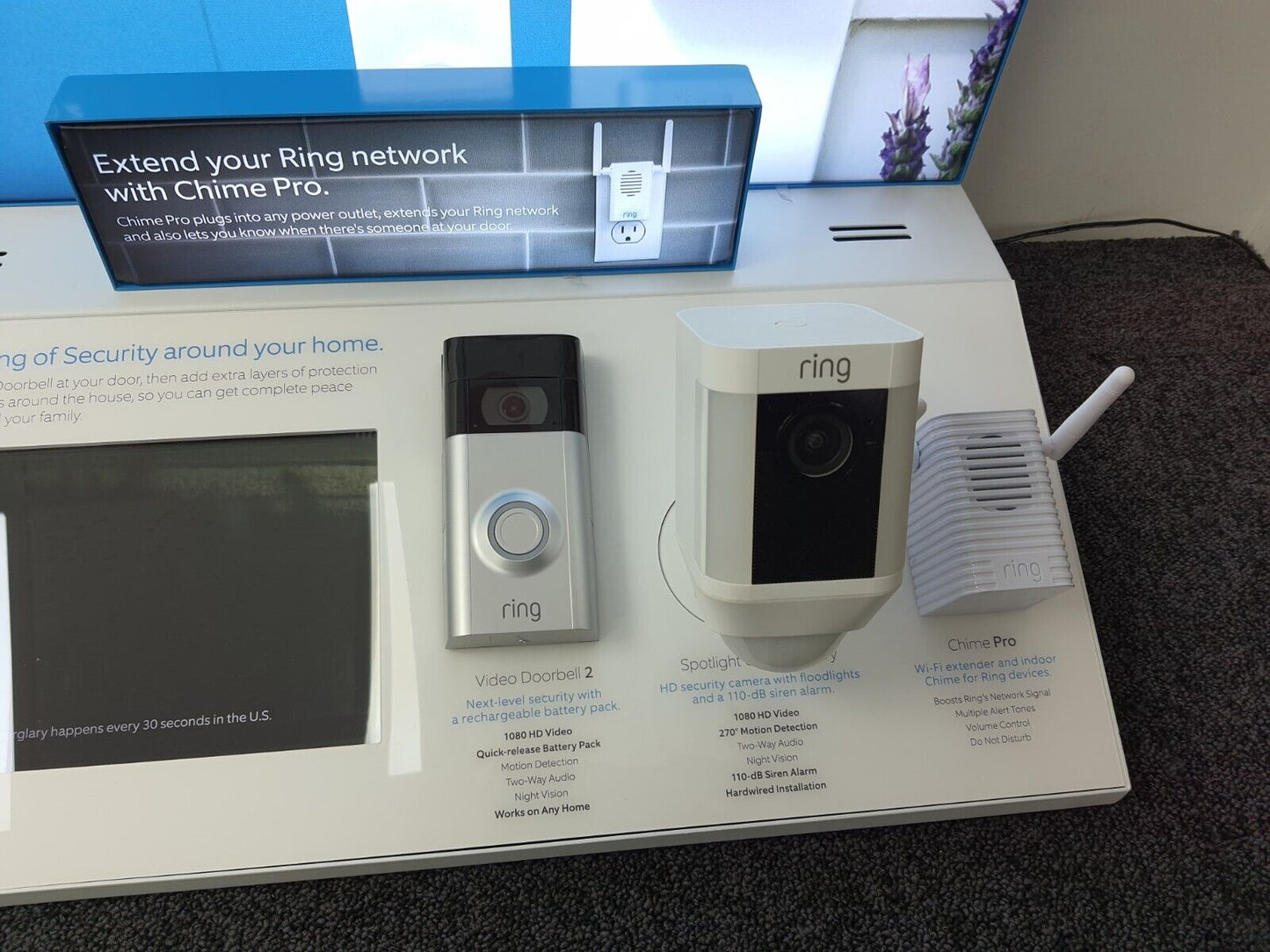 Ring Doorbell 2 Retail Demonstration Unit