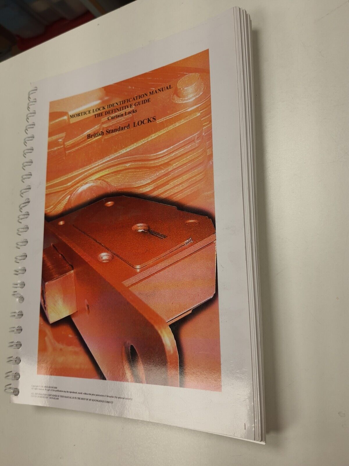 Mortice Lock Identification Manual British Standard Locks (Locksmith Aid)
