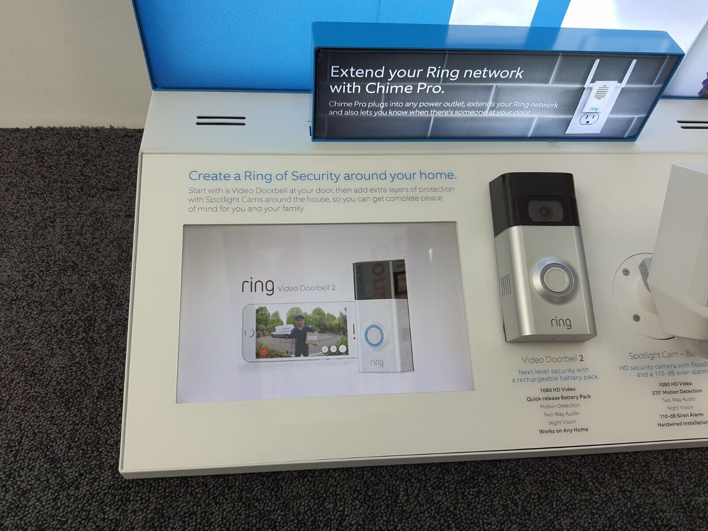 Ring Doorbell 2 Retail Demonstration Unit