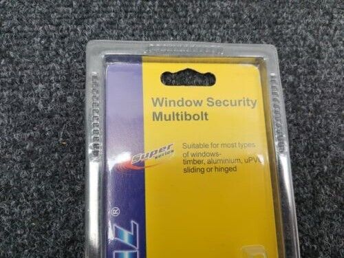 4 X Federal Window Security Multibolts in White