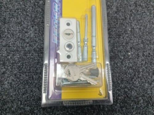 4 X Federal Window Security Multibolts in White