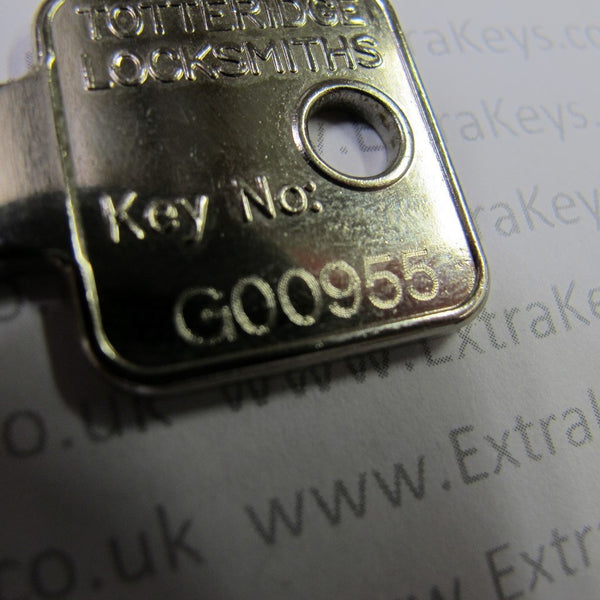 TOTTERIDGE SECURITY KEY (G)-Extra Keys