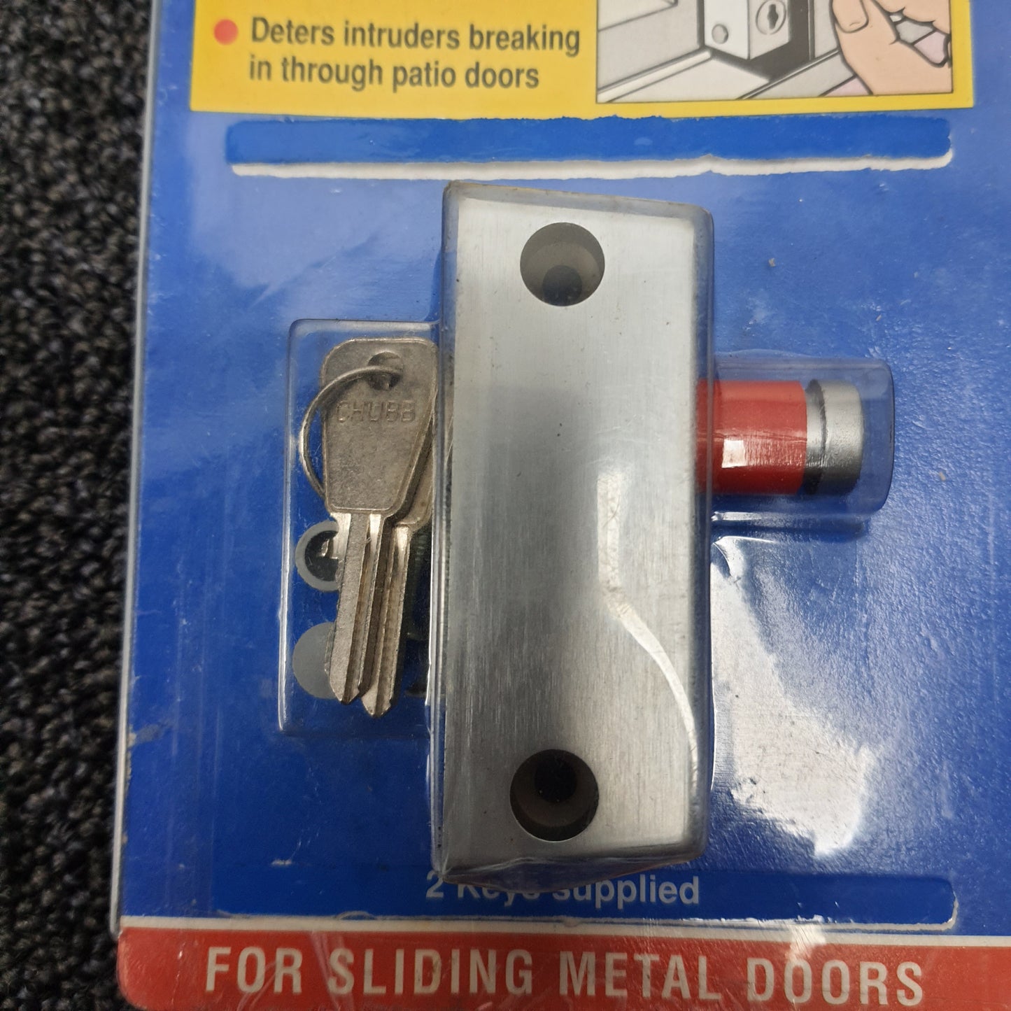 Chubb 8K119 Patio Door Locks X2