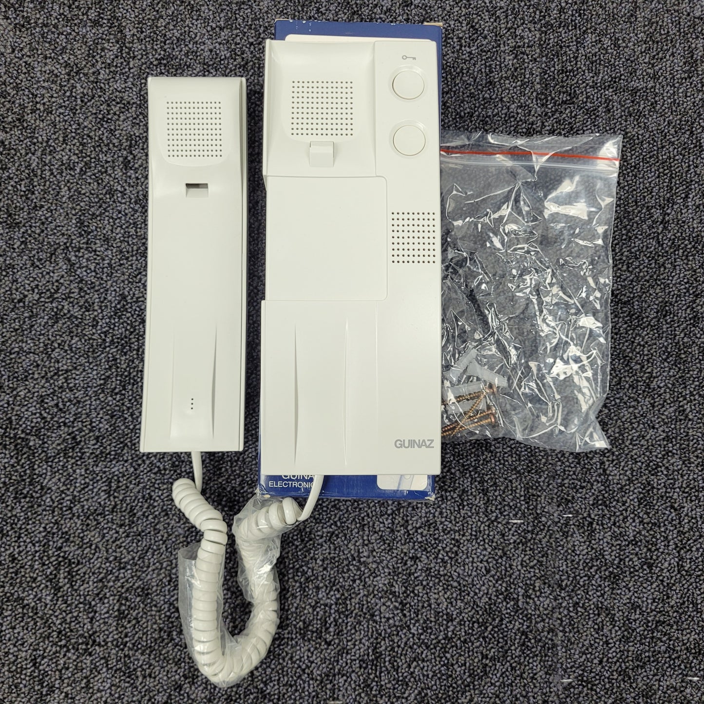 GUINAZ Alfa GET1130 Universal door-entry intercom handset job lot (7 items)