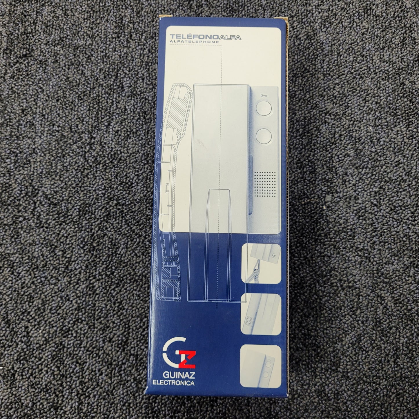 GUINAZ Alfa GET1130 Universal door-entry intercom handset job lot (7 items)