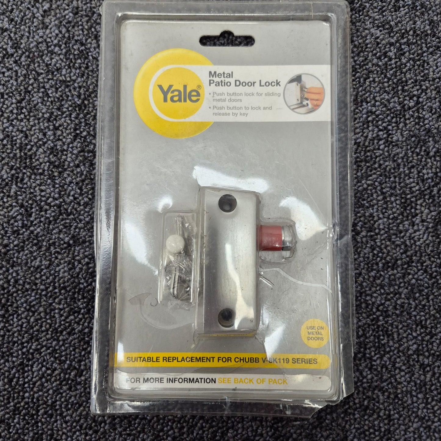 One Chubb 8K119 Patio Door Lock