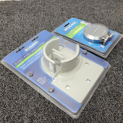 SCHLAGE 855101 Vehicle Padlock Hasp & SCHLAGE 855156 Concealed Shackle Padlock