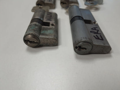 Lucky Dip 5 X Euro Profile Cylinders for Locksmith Pick Practice