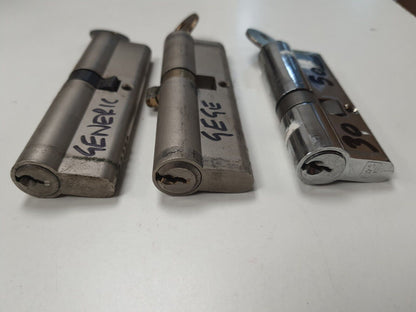 Lucky Dip 5 X Euro Profile Cylinders for Locksmith Pick Practice