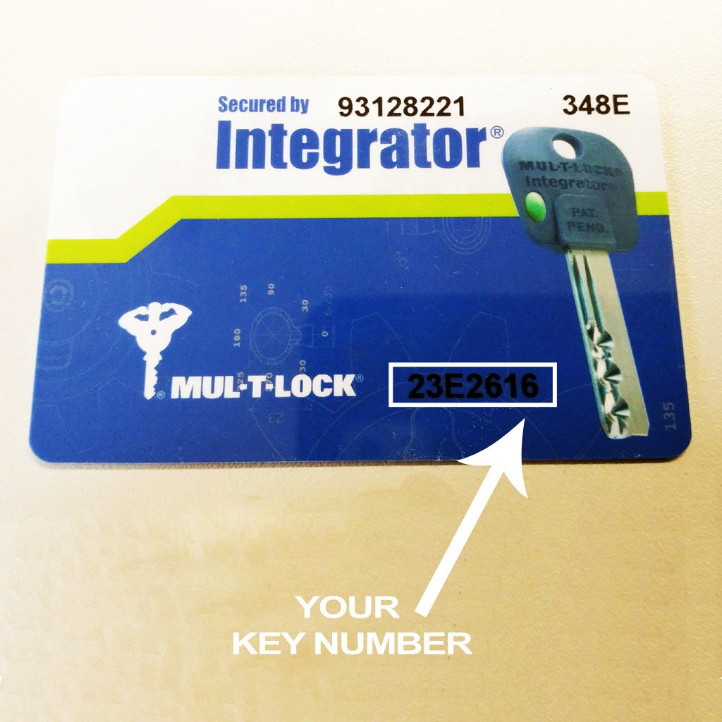 MULTLOCK KEY Extra Keys